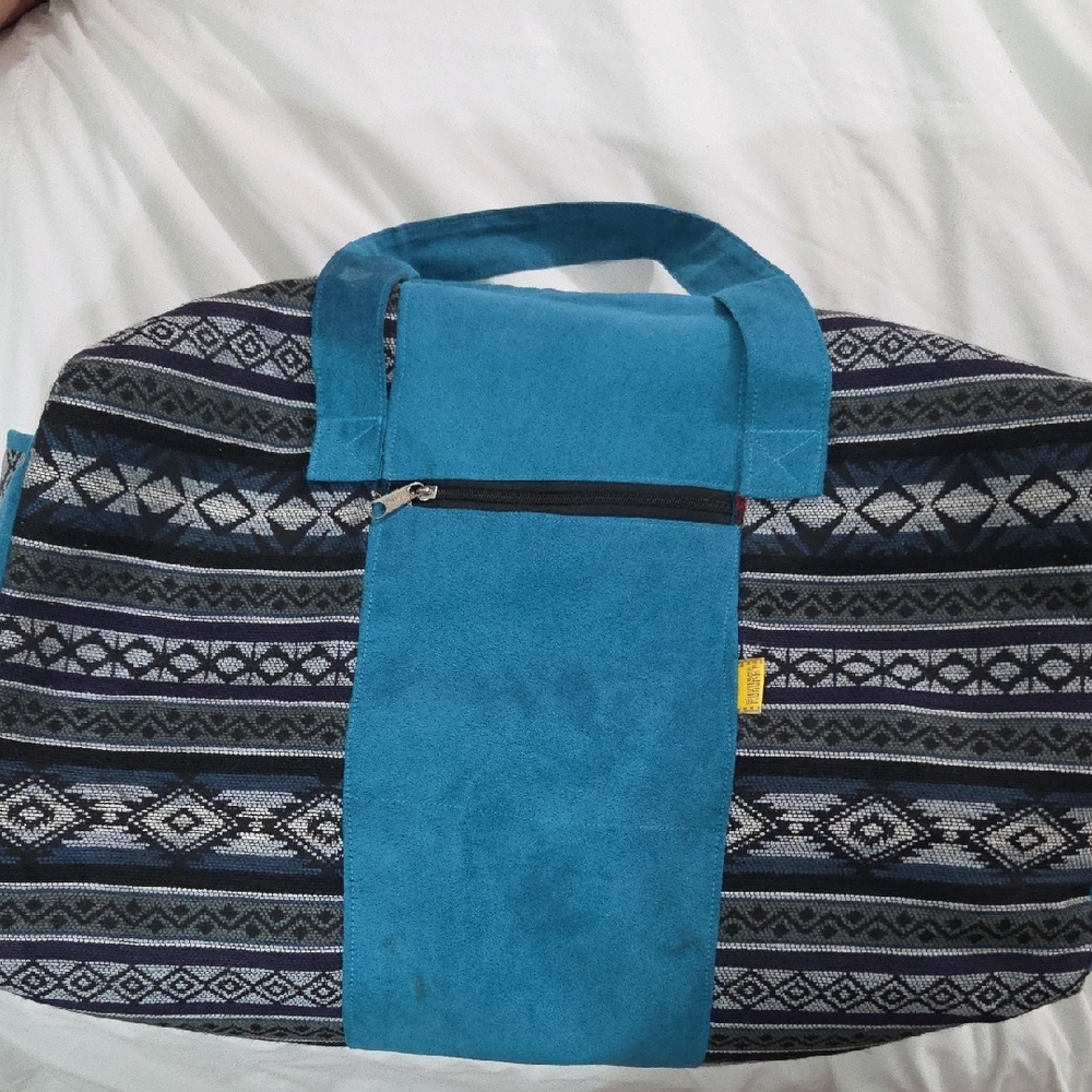 TOTE BAG, Stylish Blue and Black Women's Tote Bag🧿